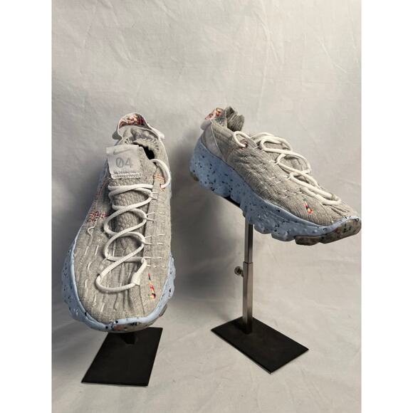 Nike Space Hippie 04 Sustainable Sneakers Gray Blue Women’s Size 6.5 - Picture 2 of 7